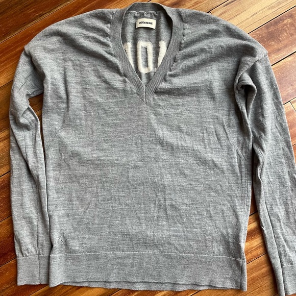 Zadig & Voltaire Merino V-Neck - Picture 1 of 2